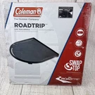 New Coleman Roadtrip Swaptop Cast Iron Griddle Stove Grill Travel Bbq. Fixed Price $24.99.