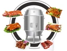New Commercial Charcoal Duck Oven Turkey Chicken Roaster Cooker Bbq Grill. Fixed Price $803.60.