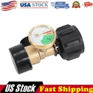 Propane Tank Gauge Rv Pressure Brass Adapter Gas Level Meter Grill Bbq Indicator. Fixed Price $12.29.