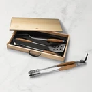 Williams Schmidt Brothers Teak Grill Tools, Set Of 4. Fixed Price $69.00.