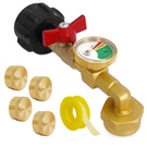 Optheey Propane Refill Adapter For 1 Lb. Tanks, With 6 Caps. Fixed Price $25.84.