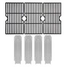 Hongso Grill Grates And Heat Plates Bundle For Charbroil 463436215 463440109 .... Fixed Price $76.53.