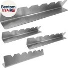 4 Pcs Stainless Steel Skewer Holders, Serrated Bbq Long Rack For Grilling. Fixed Price $28.57.