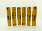 Brady 4067-C Yellow Gas Pipe Marker 2-1/2" 3-7/8" Lot Of. Fixed Price $39.99.