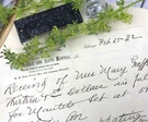 Antique M. Keating Wood Marble Slate Mantels Chicago Il Receipt Letterhead 1892. Fixed Price $34.99.