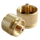 Joywayus 2PCS Portable Camping Stove Adapter 1LB Propane Small Tank Brass. Fixed Price $16.17.