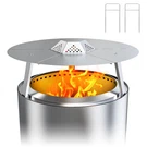 Heat Deflector For Solo Stove Yukon Most 27" Fire Pit With Carrying Handl.... Fixed Price $145.81.