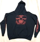Vintage Red Fire Skull 3XL Hoodie. Fixed Price $120.00.