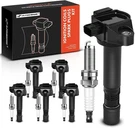 A-premium Set Of 6 Ignition Coil Pack And Iridium Spark Plugs Compatible.... Fixed Price $180.99.