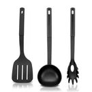 Nutrichef Kitchen Cooking Utensils Set 3-PIECE, Food-grade Safe & Sturdy. Fixed Price $94.00.