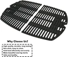 Cast Iron Cooking Grates For Weber Q200, Q220, Q2000, Q2400 Series Gas Grills. Fixed Price $61.44.