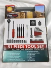 51 Piece Tool Set Case Fine Products New. Fixed Price $9.00.