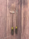 Klein Tools Branded Bbq Grill Set Stainless Steel Spatula Fork 17 Inch. Fixed Price $9.08.