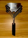 Grillart 18" Brush Bristle - Silver Handle Has Snapped, But Never Used. Fixed Price $5.00.