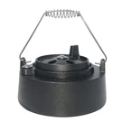 Quantfire Cast Iron Cap For Big Green Egg Dual Function Metal Top, Black. Fixed Price $57.11.