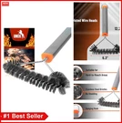 3 Sided Grill Brush Stainless Steel 12.2 Inch Bbq Cleaner Gas Charcoal Smoker. Fixed Price $19.99.