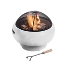 Wood Burning 21IN Round Fire Pit Garden Patio Heater Bbq Grill. Fixed Price $99.99.