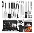 Bbq Grill Utensils Set For Camping/backyard, 38PCS Stainless Steel Tools. Fixed Price $33.99.
