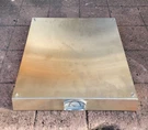 Bull Bbq Pizzacraft Stainless Steel Base Built Thermometer Used. Fixed Price $60.00.