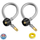 Alloxity 2-PACK 15 Inch Rv Propane Tank Hose Replacement, Pigtail For. Fixed Price $34.99.