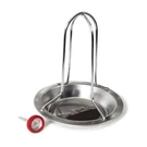 Grillpro 41333 Stainless Steel Chicken Roaster For Grills. Fixed Price $16.37.