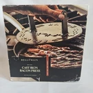 Bellemain Bacon Press 8.5-INCH Round Heavy-duty Cast Iron Grill New. Fixed Price $15.29.