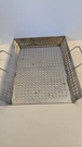 Open-side Rugged Mr Bar Q Stainless Grill Topper Tray 3 High Used. Fixed Price $25.00.