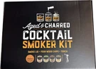 Aged & Charred Whiskey Cocktail Smoker Kit With Torch/wood Chips Lid. Fixed Price $30.00.