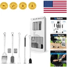 Slow Sear 7-PIECE Grill Tool Set Stainless Steel Bbq Essentials. Fixed Price $64.99.