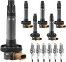 Ignition Coil Pack Spark Plugs Replacement For 3.5 V6 Turbo 2011 2012 2013.... Fixed Price $210.97.
