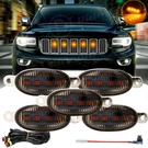 For Jeep Grand Cherokee 2003-21 Amber Front Grille Led Light Raptor Style. Fixed Price $19.89.