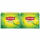 (pack Of 2)LIPTON Signature Blend Green Bags Unsweetened Hot/iced Tea...... Fixed Price $10.68.