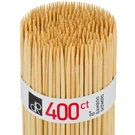 Decorrack 8" Natural Bamboo Skewers Sticks, 400 Wood For Grilling, Bb.... Fixed Price $18.42.