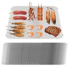 Grill Toppers Set Of 10,16X12 Inch Disposable Topper,non-stick Aluminum.... Fixed Price $34.39.