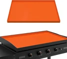 Inch Silicone Griddle Cover, Heavy Duty Food Grade Mat 28, Orange. Fixed Price $26.05.