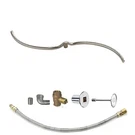 Spotix Hpc S-fire Pit Burner Kit, 30X8IN., Match Light, Natural Gas. Fixed Price $134.95.