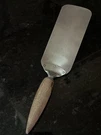 Vintage Androck 10" Spatula, Spreader Scooper Primative Wood Handle Pat# 2064136. Fixed Price $35.00.