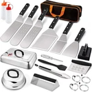 Blackstone Grill Accessories Kit, 21PC Bbq Griddle Tools Set For Outdoor Camping. Fixed Price $47.19.