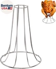Kamaster Stainless Steel Vertical Chicken Roaster Beer Can Holder Large Turkey. Fixed Price $33.28.