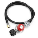Only Fire 4FT 0-30PSI Adjustable Propane Regulator With Tank Gauge QCC-1 Conn.... Fixed Price $33.93.