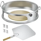 Onlyfire Stainless Steel Pizza Ring Kit Oven For Weber 22-INCH Ket.... Fixed Price $131.61.