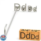 Pkpkaut 4PCS Mini 1/2" 3/4" Branding Irons, Alphabet Custom W. Fixed Price $27.99.