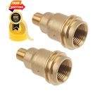 2PCS Male 5042 QCC1 Nut, Timsec To 1/4" Npt (2 Pack) + Tape, Yellow. Fixed Price $26.98.