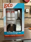 Loco Griddle Smashburgers Accessory Kit Multi-colored Stainless Steel 2023050267. Fixed Price $32.00.