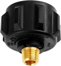 QCC1 Propane Adapter Gas Regulator Valve Fitting With Nut And 1/4" Npt Male Pipe. Fixed Price $13.88.