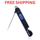 Instant Read Digital Meat Thermometer Bbq Grill Smoker For Kitchen Food Cooking. Fixed Price $7.84.