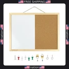 Gdminlo 16.5"X12.6" Dry Erase Cork Bulletin Board For Home, School, Office. Fixed Price $21.18.