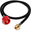 Gas One Propane Adapter 4FT Hose 1LB To 20LB Tank Black Sa. Fixed Price $18.98.