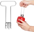 Fruit And Vegetable Corer, 2025 New Upgraded Stainless Steel Silver. Fixed Price $16.99.