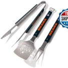Youthefan Nfl Chicago Bears Spirit Series 3-PIECE Bbq Set Stainless Steel 22 X. Fixed Price $66.85.